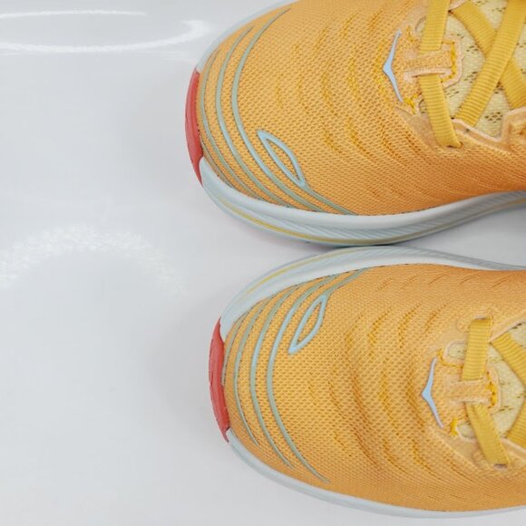 Hoka One One Men\'s Yellow Fiesta Amber Bondi X Mesh Athletic Running Shoes 8.5D Hoka One One Men\ main image 4